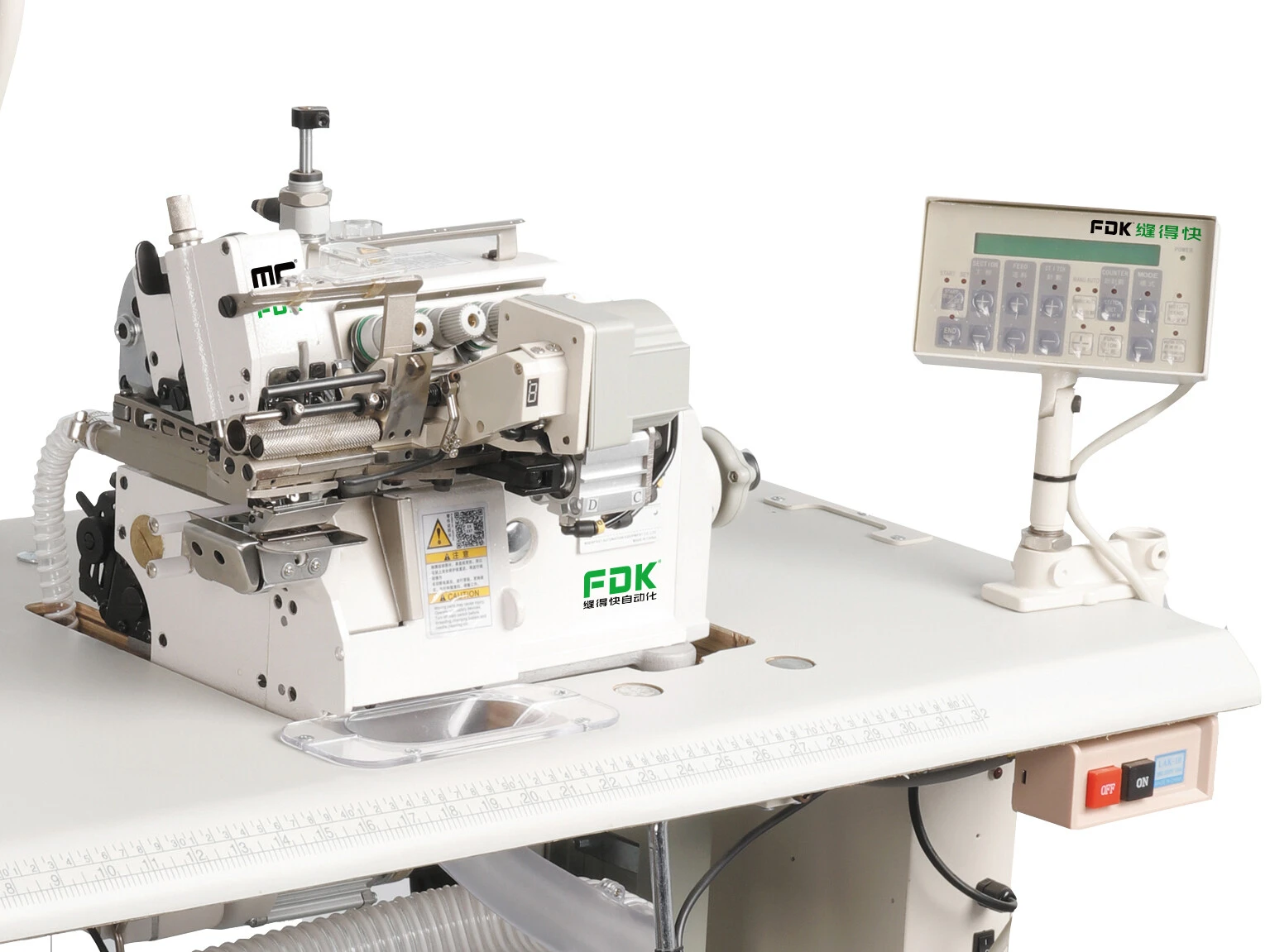 FDK MS-02/18K 18 Band Automatic Rubber Band Cutting And Sewing Machine - Image 2